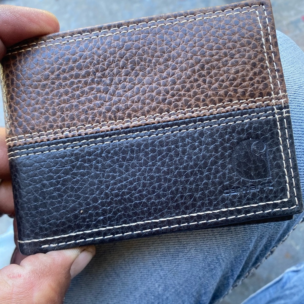 Carhartt Two-Tone Brown and Black Wallet